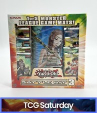 2014 YU-GI-OH! TCG BATTLE KIT 3 WITH 1 OF 5 MONSTER LEAGUE GAME MATS SEALED