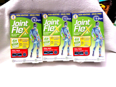 3-JointFlex FIT Therapy Far-Infrared Universal Patch,Support for Active Mobility