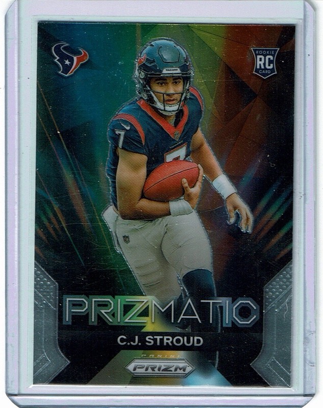 2023 Panini Prizm #6 CJ Stroud Prizmatic RC