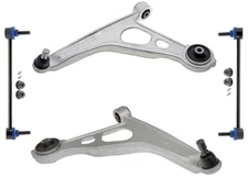 Mevotech Lower Control Arms W/ Ball Joints & Links For Nissan Rogue 2021-2025