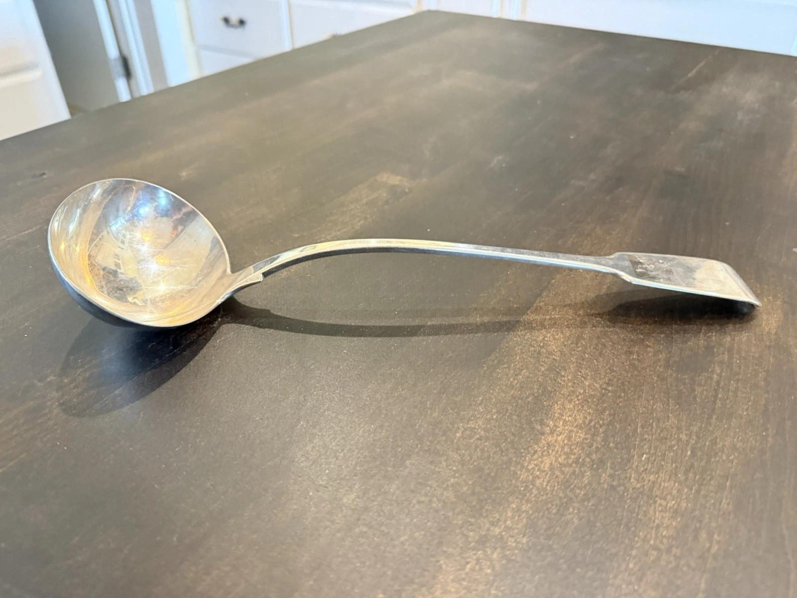 Vintage Joseph Gilbert Silver Plated Serving 13" Ladle England EUC