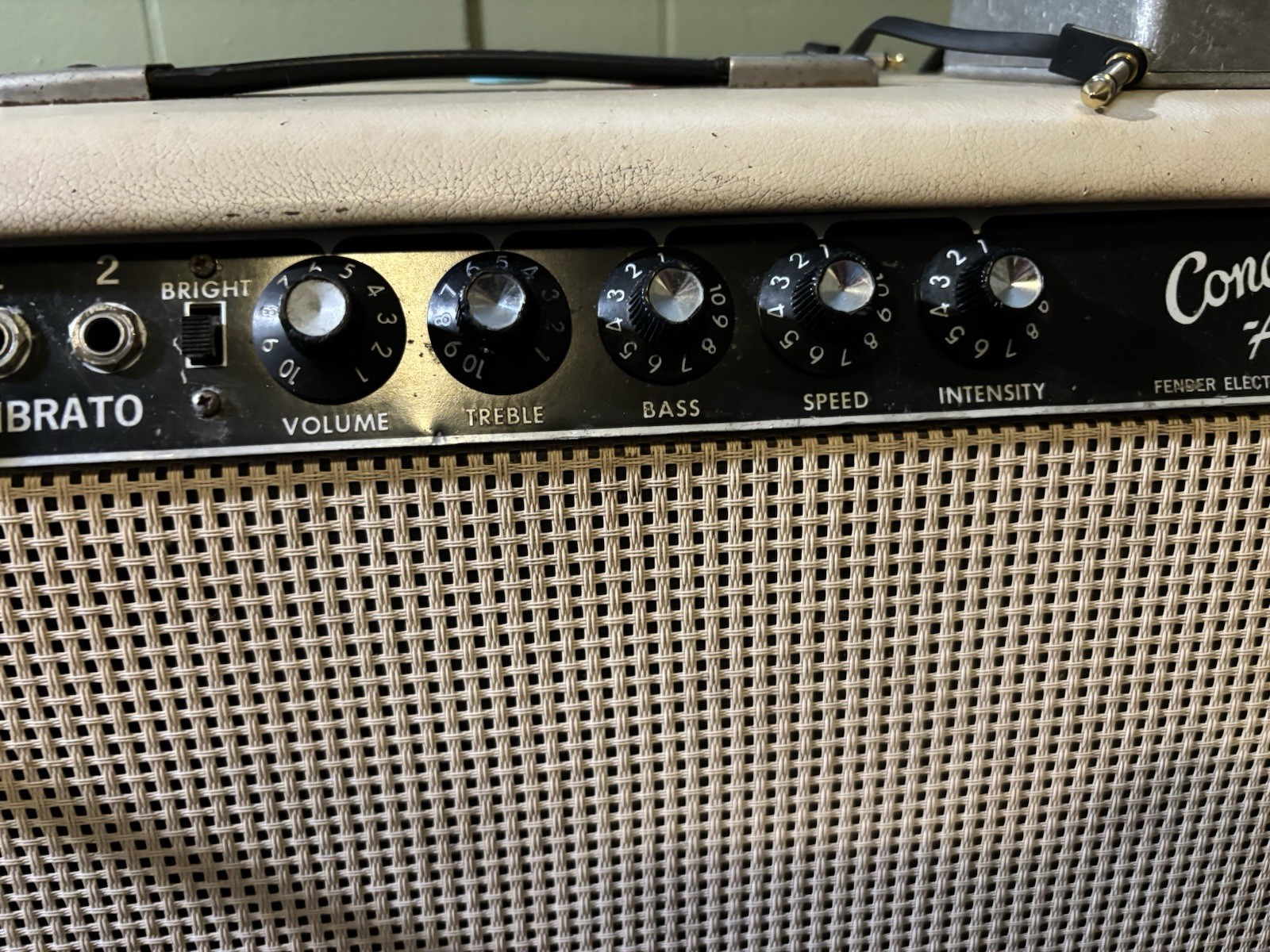1964 Fender Concert Amplifier Chassis 