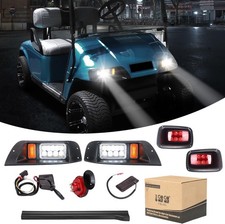 10L0L Golf Cart Headlights and Tail Light Kits EZGO TXT 1996-2013 Gas & Electric
