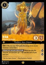007/204 Kida - Protector of Atlantis Disney Lorcana into the inklands Legendary