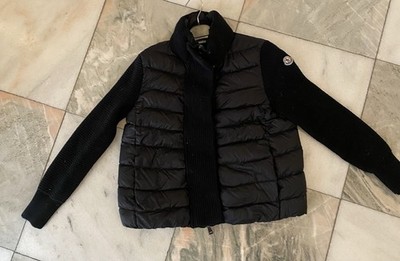Moncler Kinder Daunenjacke schwarz, ca. Größe 152 / 12 Jahre