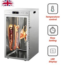 Food Dehydrator Biltong Box Droewors Maker 12Hooks Meat Dryer Air Drying Cabinet