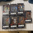 G.I. Joe Classified Series lot of (7) 6” Figures (new) Mole Rat, Cobra Com+
