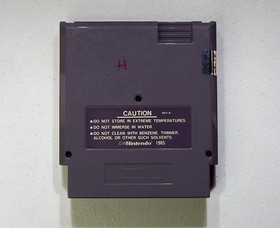 Back to the Future Part II & III NES Nintendo Video Game Action