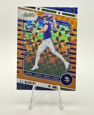 2024 Panini Absolute JJ McCarthy RC Orange Mosaic Prizm /299 #110