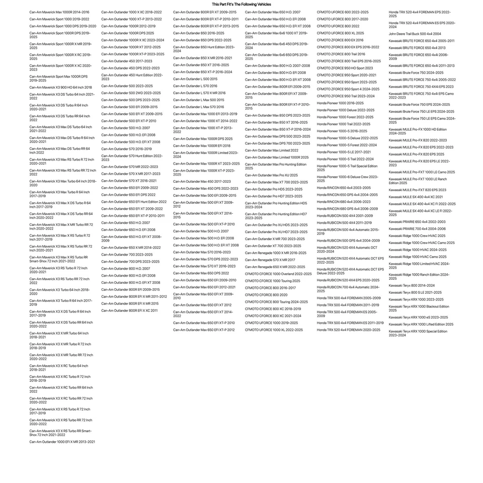 Tusk Megabite Radial Tire 28x10-14 For Arctic Cat 700 EFI 4x4 Automatic LE 2007 - Image 3 of 4