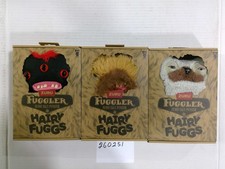 ZURU Fuggler Hairy Fuggs Ugly Plush Stuffed Monsters Toy Small Multicolor Lot 3