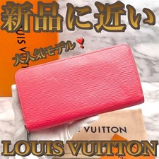 Epi Zippy Wallet Long Wallet Pink