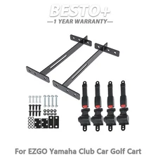 Golf Cart Seat Belts Lap Set Retractable 42" For EZGO/Yamaha/Club Car 4 Sets NEW