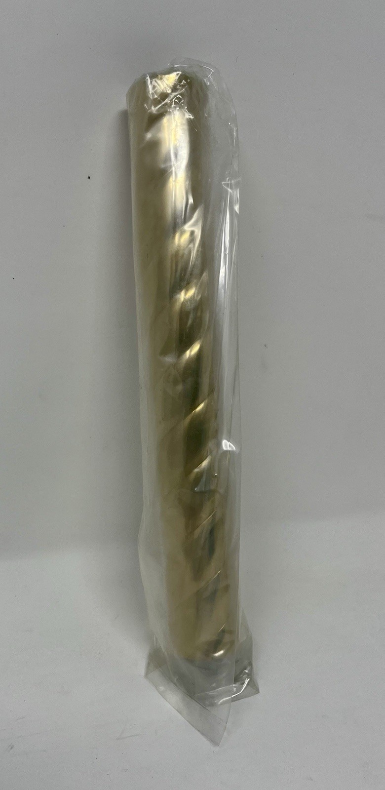 8 1/4” Polished And Lacquered Brass Kaleidoscope Tube - New Artist Craft
