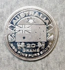 The Silver Mint 20 Grams 999 Fine Silver Round Nation Collection Australia