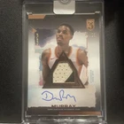 2024 Topps 3 Bronze DeJounte Murray Hawks Game-Used 2-Color Patch AUTO 24/25