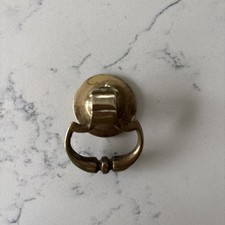 Small Brass Door Knocker Vintage Classic Traditional Reclaimed