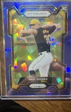 2024 Panini Prizm - Paul Skenes #118 Blue Ice Prizm (RC)