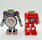Gamebots Vintage 1984 Transforming Robot Figures Roulette Game - Cash Register