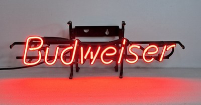 Vintage Budweiser Neon Sign Neon Tech 23