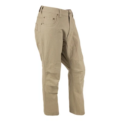 DRAKE Men's Stretch Canvas Timber Wolf Khaki Pant (DS2870-TWK)