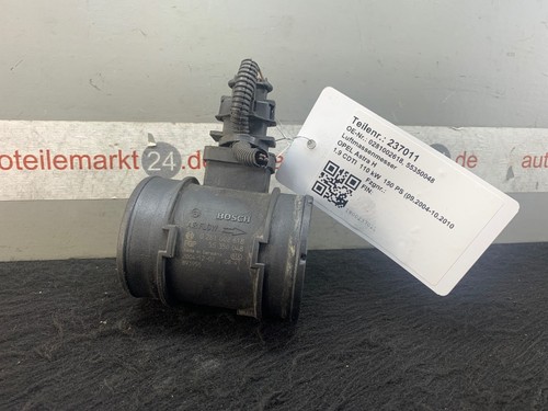 237011 Luftmassenmesser OPEL Astra H 55350048 1.9 CDTI