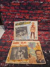 SET OF (2) ORIGINAL Pedro Infante Lobby Card - 12.5" x 16" - MADE IN MEXICO