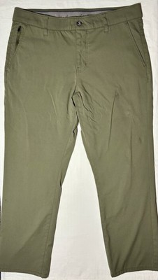 Weatherproof Vintage Weather Flex Performance Pants Men's 34x29 Reg Olive Green