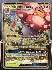 Vileplume GX 4/236 Sm-Cosmic Eclipse Holo Card NM-Mint Condition on eBay