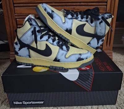 Nike Dunk HI 1985 Lemon Drop/Black-Saturn Gold Size 11.5 Men's 13  w box