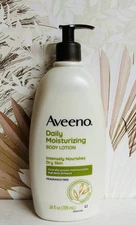 Aveeno Daily Moisturizing Body Lotion FRAGRANCE FREE  24 fl oz