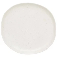 Now Designs Fresco Melamine Side Plate, Vanilla Bean (NPT3377D)