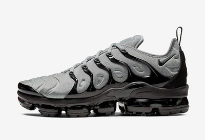  Nike Air VaporMax TN Plus Men's Grey Black Cushion 