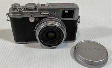 Fujifilm Fuji FinePix X100 Silver Digital Camera tested and works