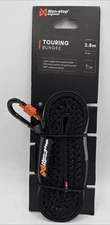 Non-Stop Touring Bungee Elastic Dog Leash Black/Gray L-2.8M /W-13mm NWT