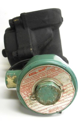 ASCO SOLENOID VALVE, VALVE CAT. NO. 8211C66, VOLTS 110/50-120/60, WATTS 15.4