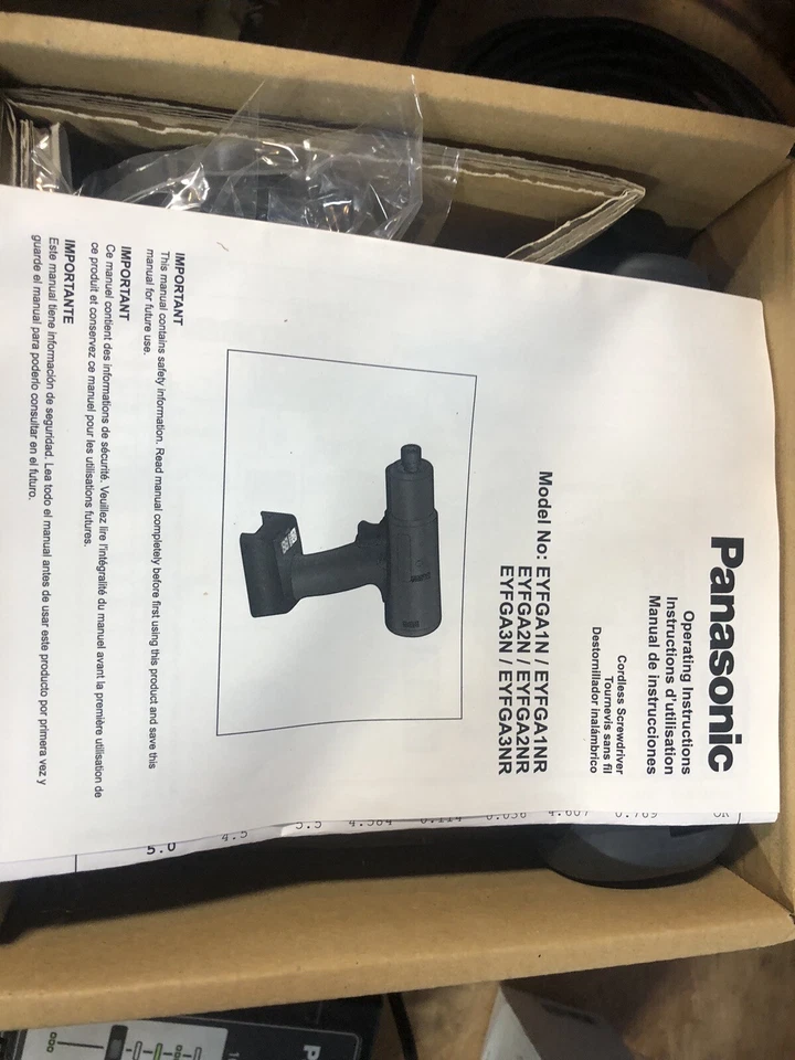 松下电动工具 EYF GA3NR — 第 2/3 张图片