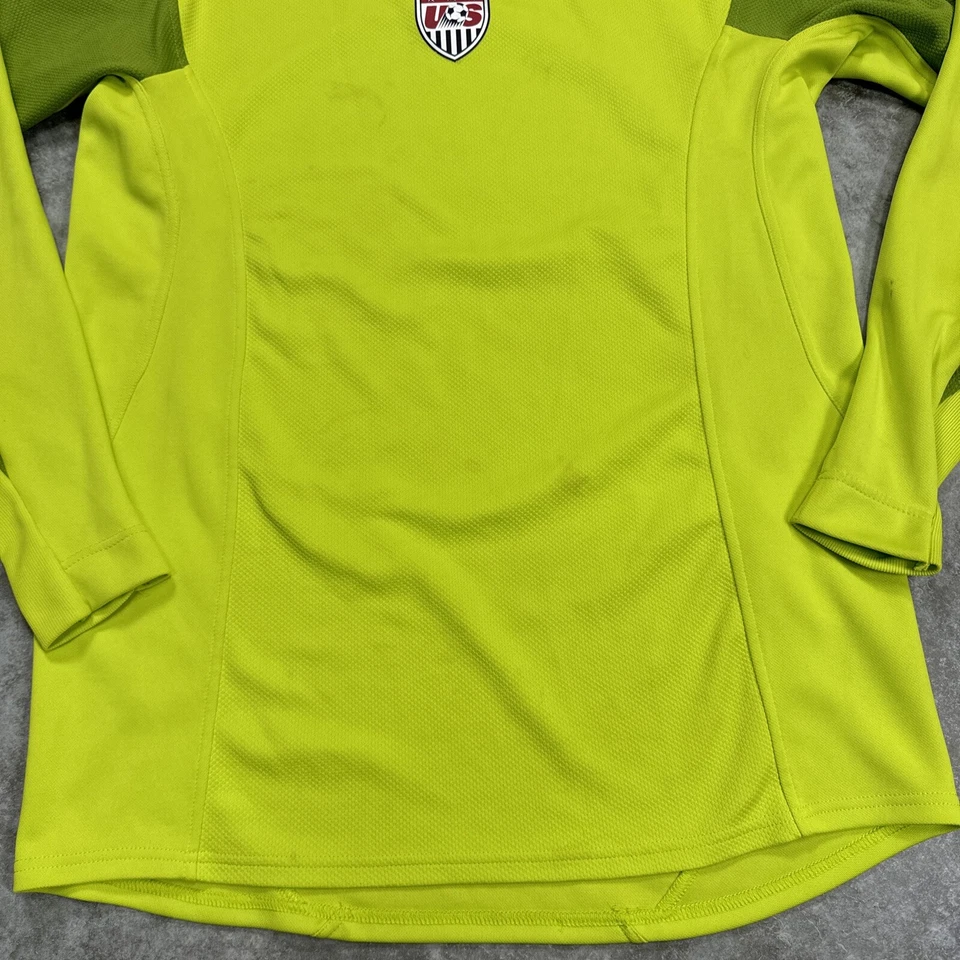 Camiseta de fútbol vintage de Estados Unidos adulto pequeña portero camiseta de fútbol equipo emitida juego Foto 2 de 4