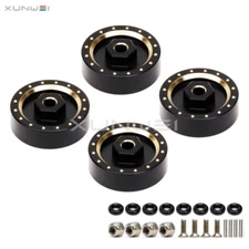 Brass Extended Wheel Hubs Counterweight 7mm Hex for RC Off-Road 1/24 Axial SCX24