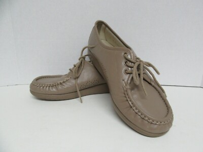 SAS  Womens Shoes  SIESTA  Mocha/Tan  8 M   VGUC