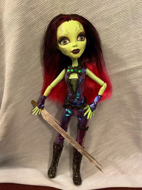 OOAK Gamora Doll Guardians of Galaxy Handmade Collector Custom Repaint monster | eBay