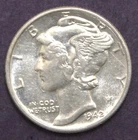 1942  Mercury Dime  Y2946