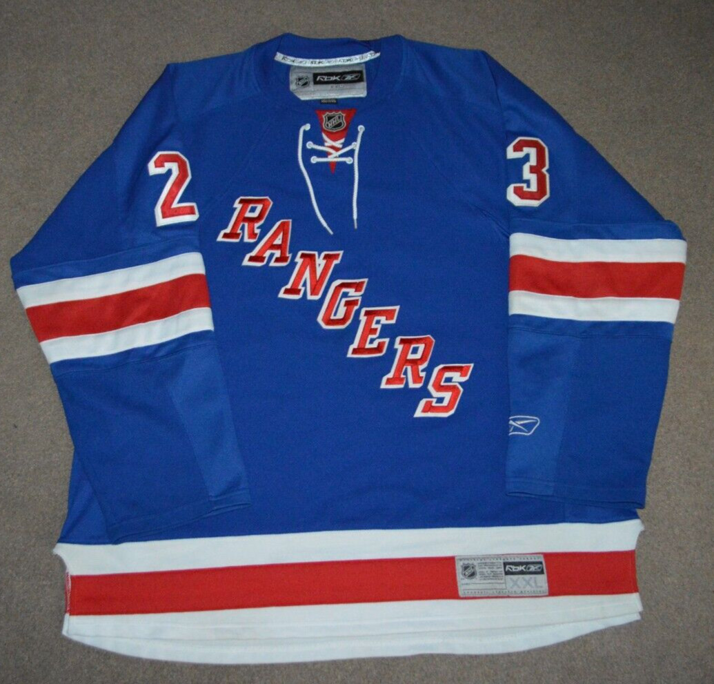 Reebok Premier New York Rangers Chris Drury #23 NHL Hockey Jersey Mens XL