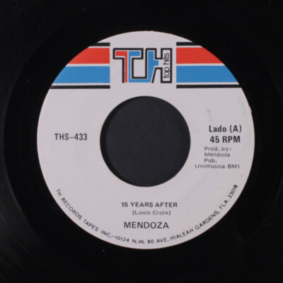 MENDOZA: 15 years after / tibisay TOP HITS 7'' Single 45 RPM