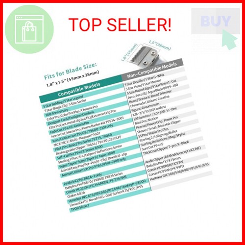 4 Professional Extra Long Hair Clipper Guards Cutting Guides Fits for