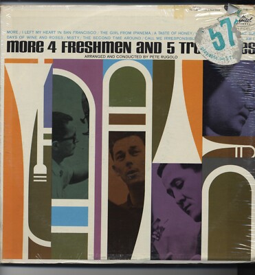 SEALED Four Freshman  More 4 Freshman and 5 Trombones  T2168 Vinyl Album LP