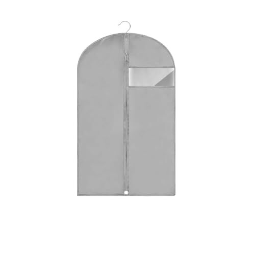 Fafish Dress Bags for Gowns Long,45'' Garment Bag Suit Bag for Closet