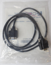 L-Com CSMNB9MF-5 Deluxe Molded D-Sub Cable DB9 Male Female 5ft Serial RS232