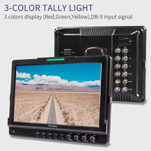 Feelworld FW1018SPV1 10.1 Inch DSLR Cameras Field Monitor Full HD 1920*1200 New - Picture 10 of 14