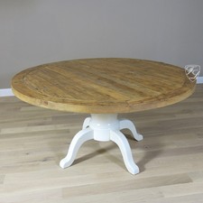 RUND ESSZIMMERTISCH ESSTISCH MAISON SHABBY CHIC ANTIK VINTAGE IMPRESSIONEN MÖBEL